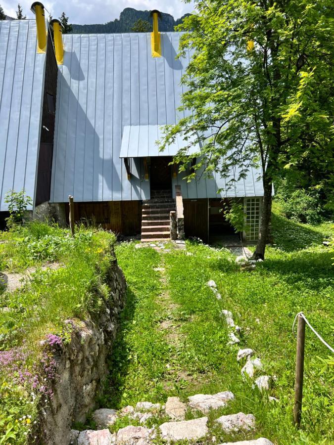 ~Chalet_Rifugio Tra I Boschi~ Sella Nevea Exterior foto